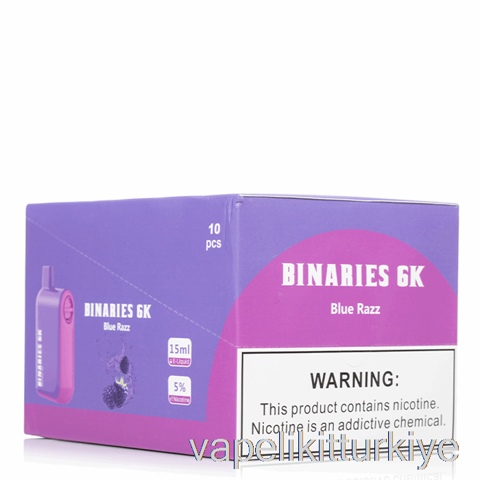 Vape Elektronik Sigara [10'lu Paket] Ufuk Ikili Dosyaları 6k 6000 Tek Kullanımlık